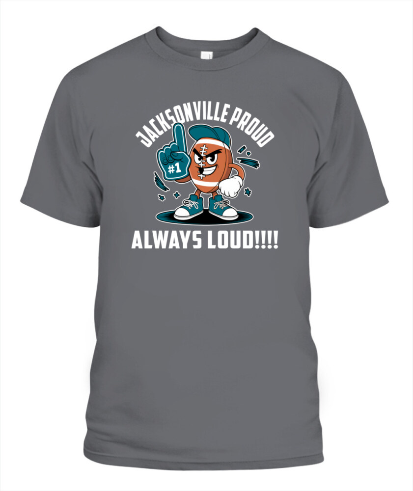 Weprintee Jacksonville Proud 2D Classic Unisex T-Shirt NEW147316