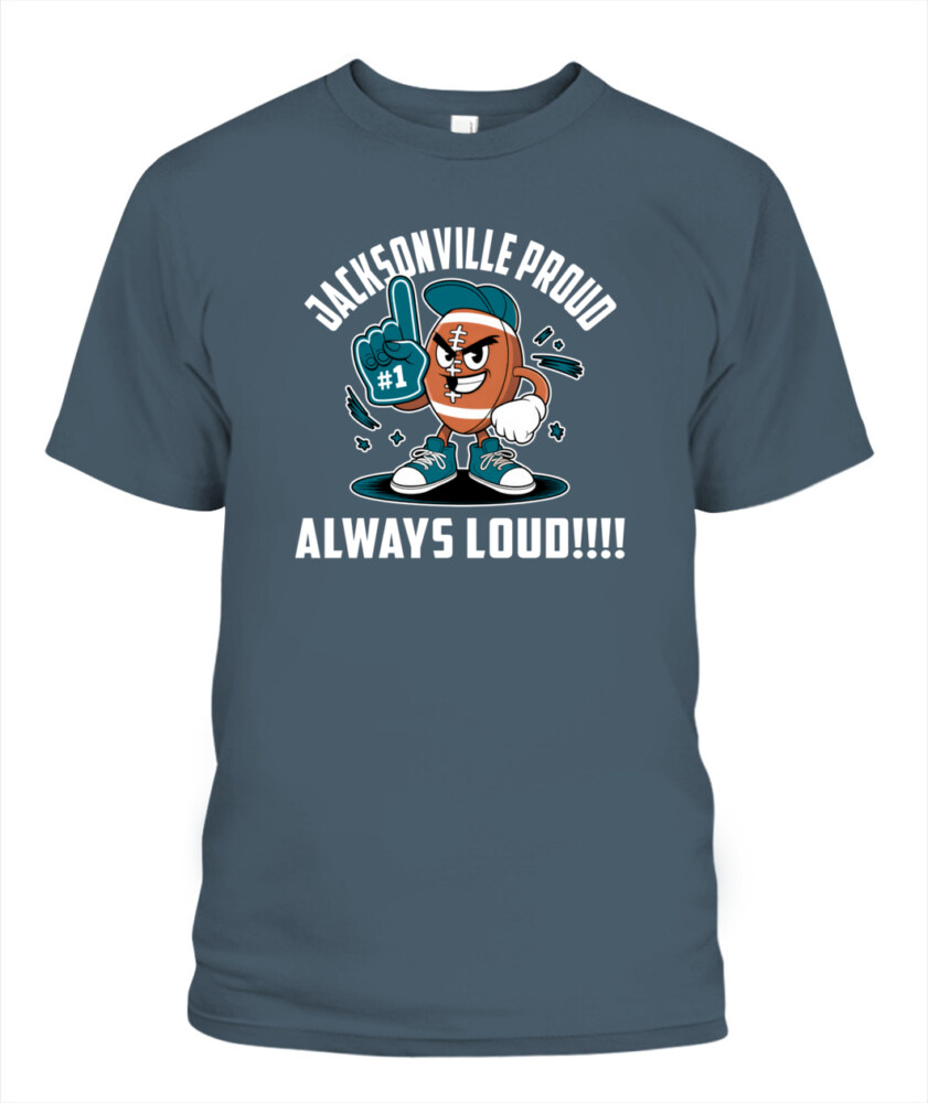 Weprintee Jacksonville Proud 2D Classic Unisex T-Shirt NEW147316