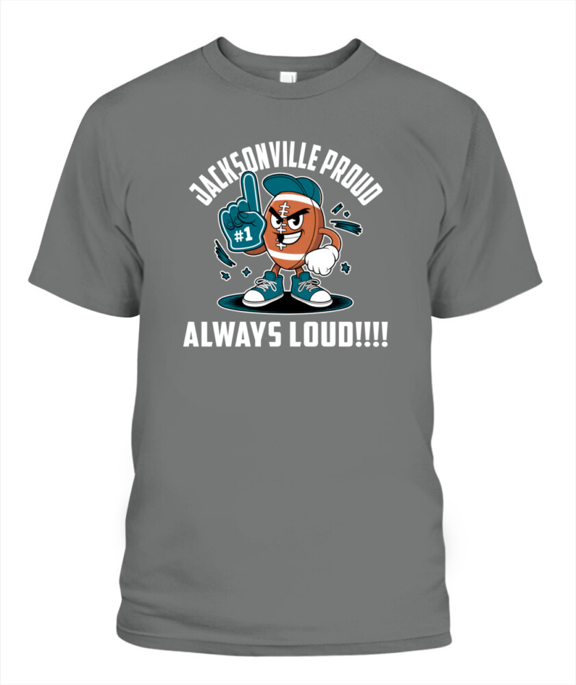 Weprintee Jacksonville Proud 2D Classic Unisex T-Shirt NEW147316