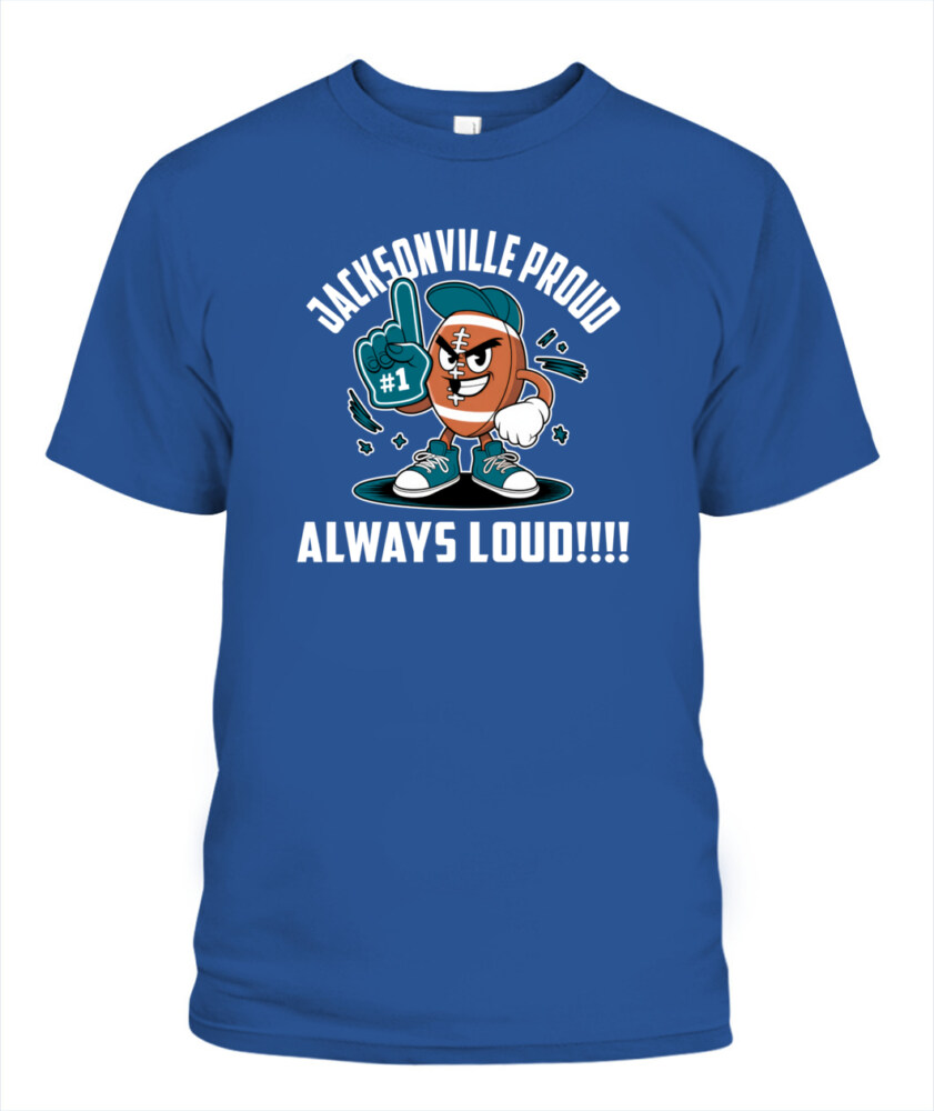 Weprintee Jacksonville Proud 2D Classic Unisex T-Shirt NEW147316