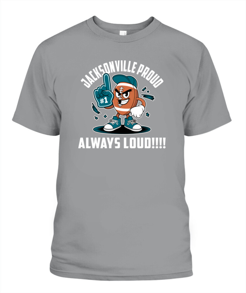 Weprintee Jacksonville Proud 2D Classic Unisex T-Shirt NEW147316