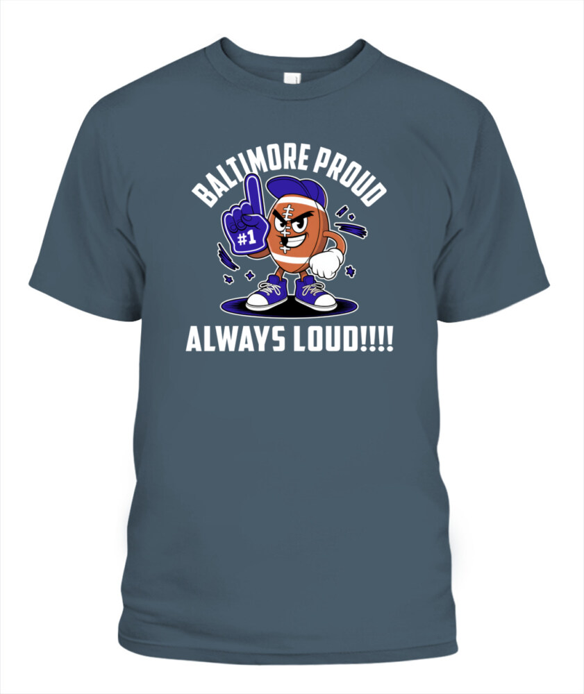 Weprintee Baltimore Proud 2D Classic Unisex T-Shirt NEW147309