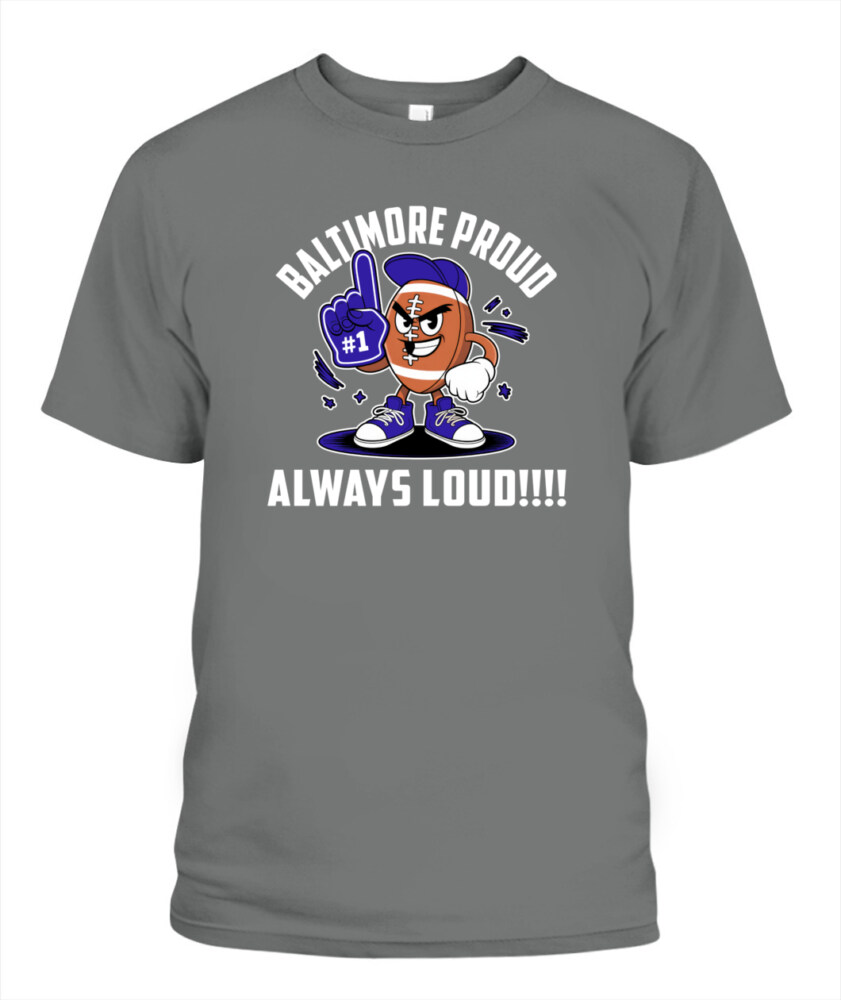 Weprintee Baltimore Proud 2D Classic Unisex T-Shirt NEW147309