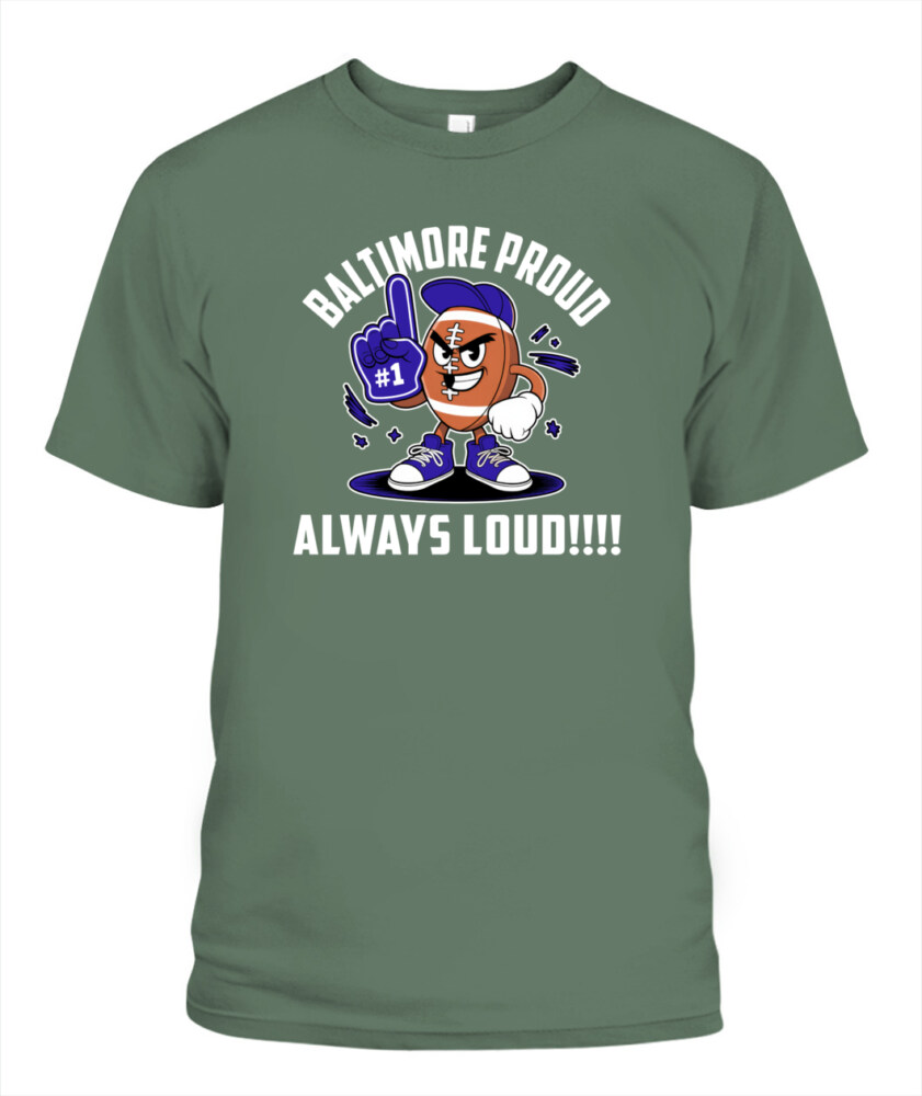 Weprintee Baltimore Proud 2D Classic Unisex T-Shirt NEW147309
