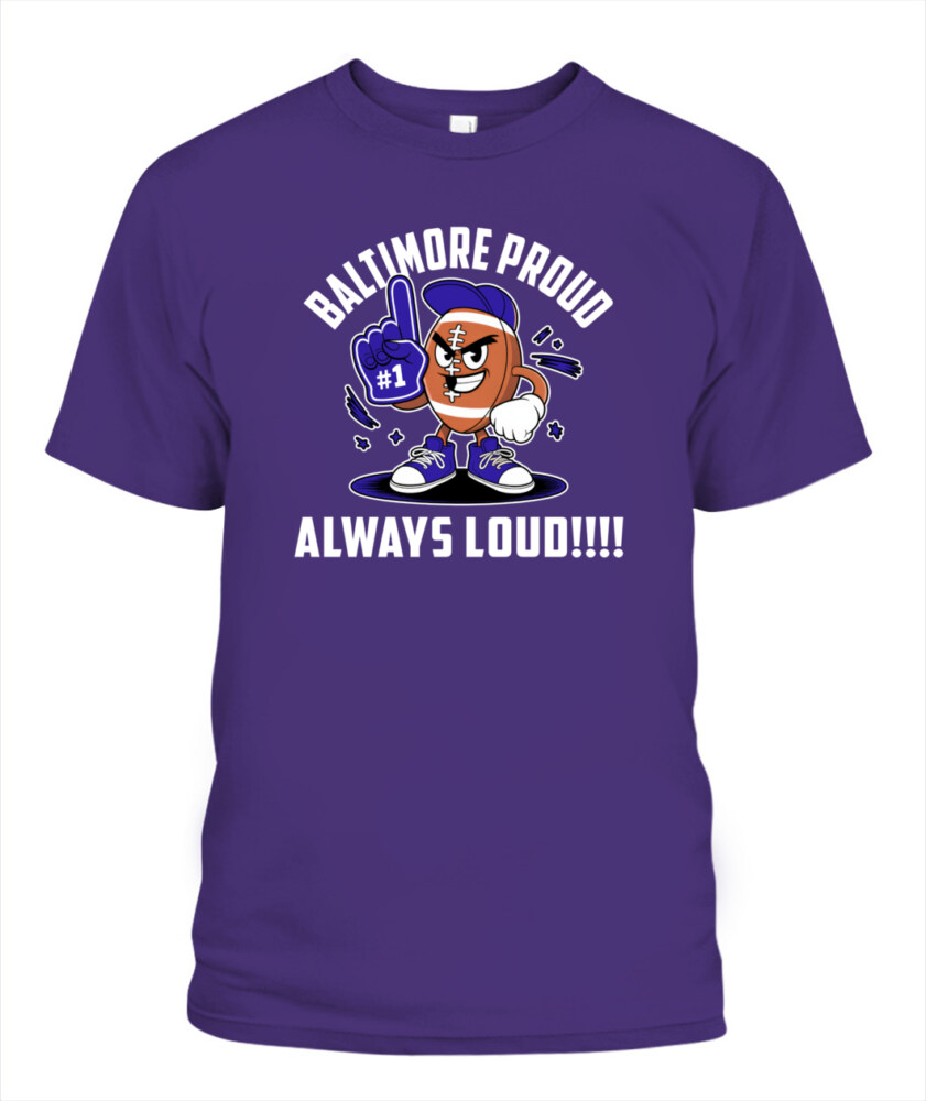 Weprintee Baltimore Proud 2D Classic Unisex T-Shirt NEW147309
