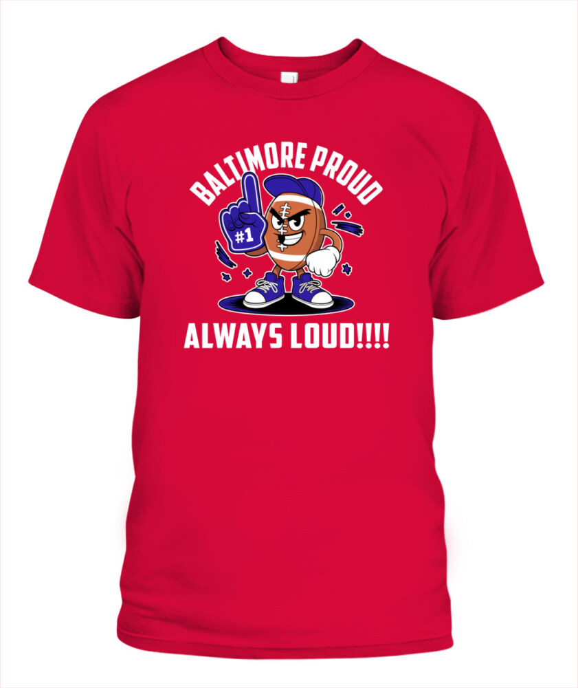 Weprintee Baltimore Proud 2D Classic Unisex T-Shirt NEW147309