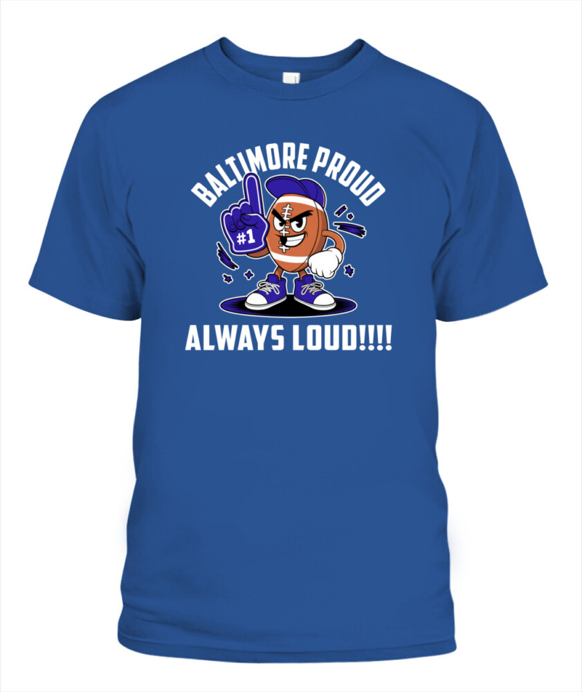 Weprintee Baltimore Proud 2D Classic Unisex T-Shirt NEW147309