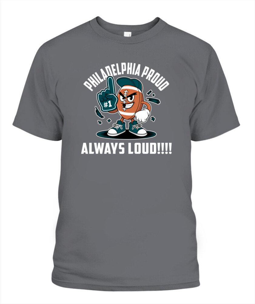Weprintee Philadelphia Proud 2D Classic Unisex T-Shirt NEW147324