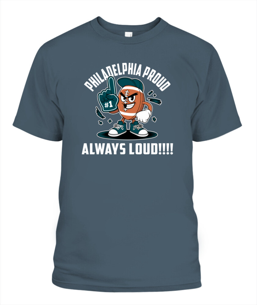 Weprintee Philadelphia Proud 2D Classic Unisex T-Shirt NEW147324