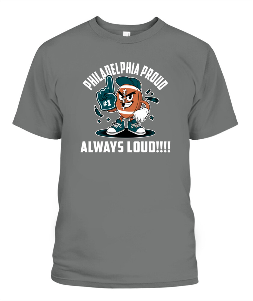 Weprintee Philadelphia Proud 2D Classic Unisex T-Shirt NEW147324