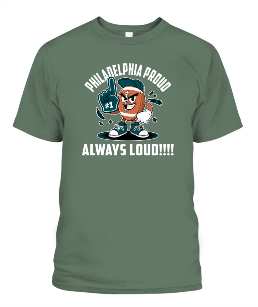 Weprintee Philadelphia Proud 2D Classic Unisex T-Shirt NEW147324