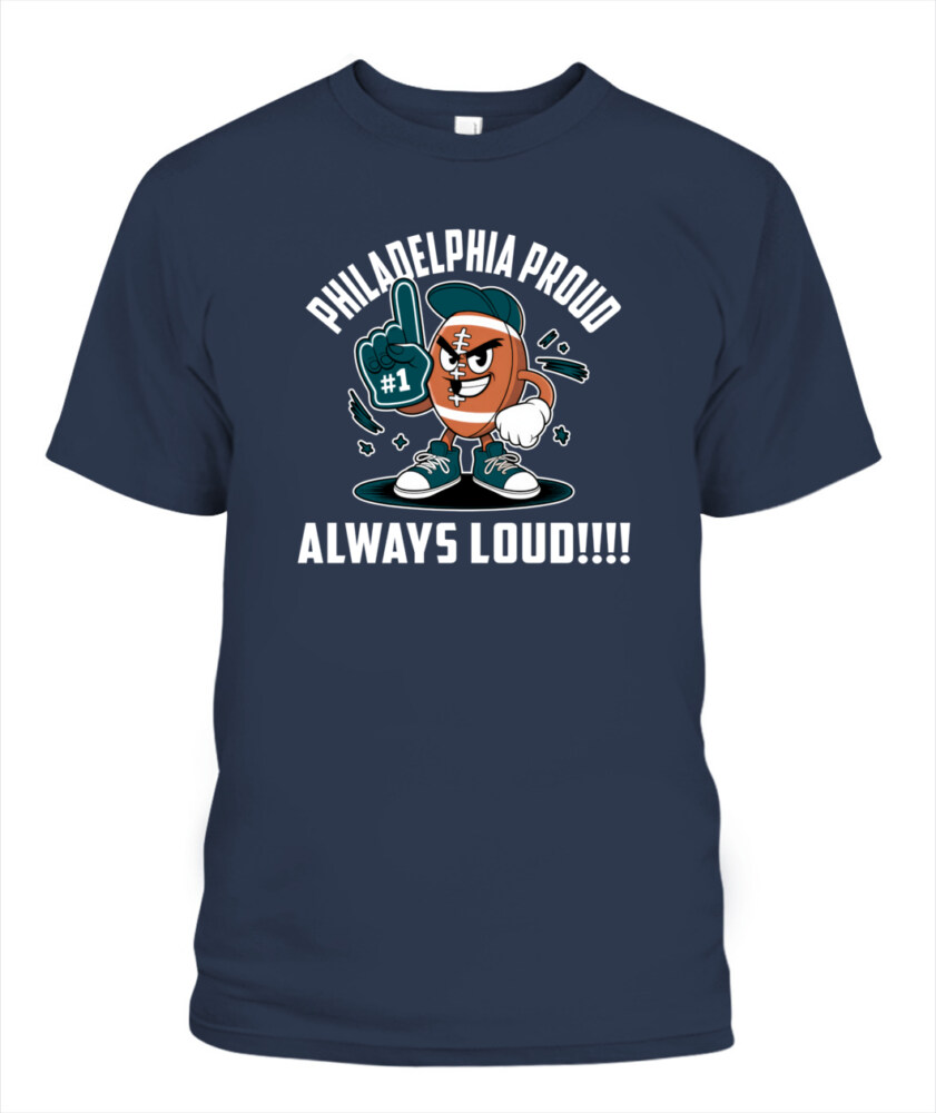 Weprintee Philadelphia Proud 2D Classic Unisex T-Shirt NEW147324