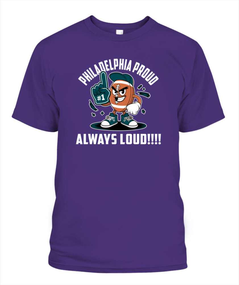 Weprintee Philadelphia Proud 2D Classic Unisex T-Shirt NEW147324