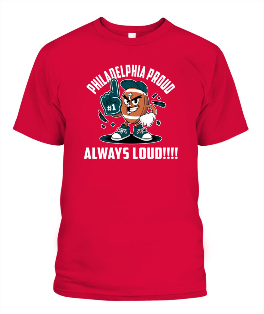 Weprintee Philadelphia Proud 2D Classic Unisex T-Shirt NEW147324