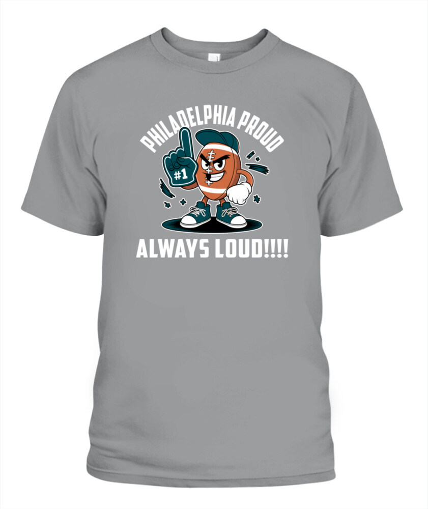 Weprintee Philadelphia Proud 2D Classic Unisex T-Shirt NEW147324