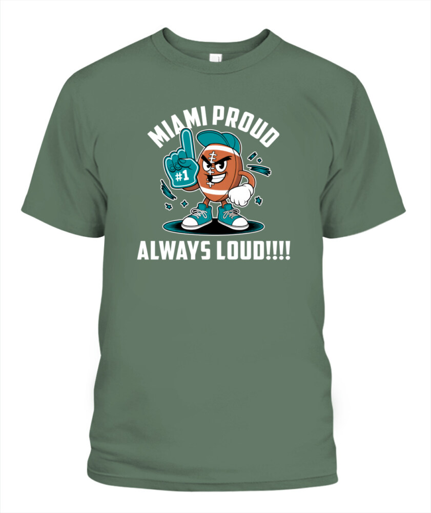 Weprintee Miami Proud 2D Classic Unisex T-Shirt NEW147308