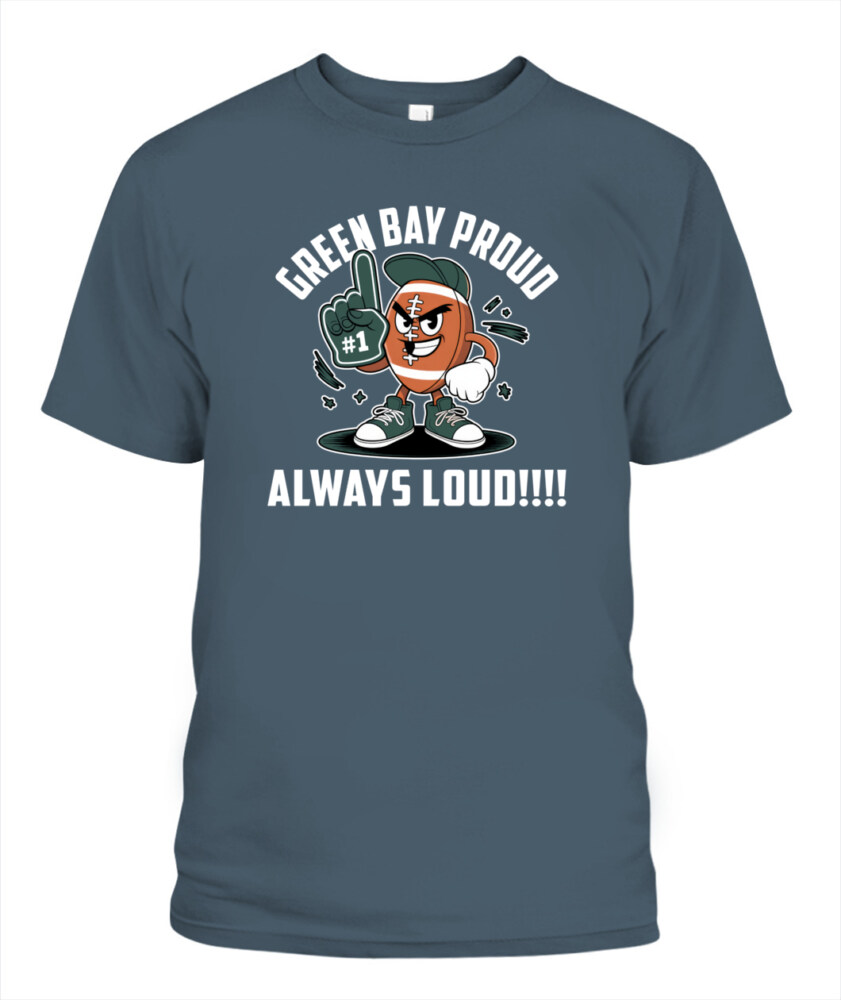 Weprintee Green Bay Proud 2D Classic Unisex T-Shirt NEW147318