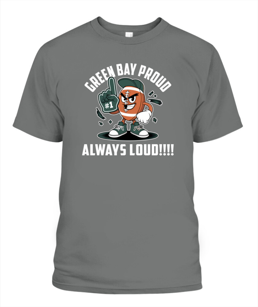 Weprintee Green Bay Proud 2D Classic Unisex T-Shirt NEW147318