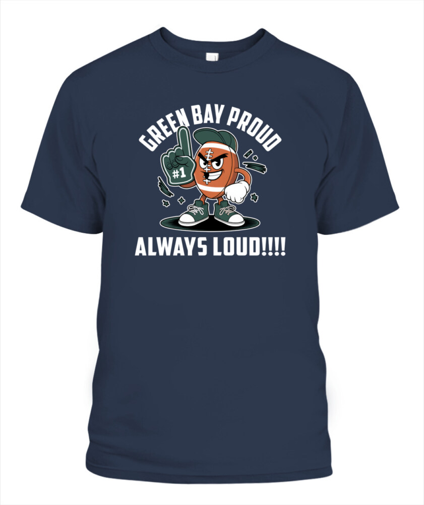 Weprintee Green Bay Proud 2D Classic Unisex T-Shirt NEW147318