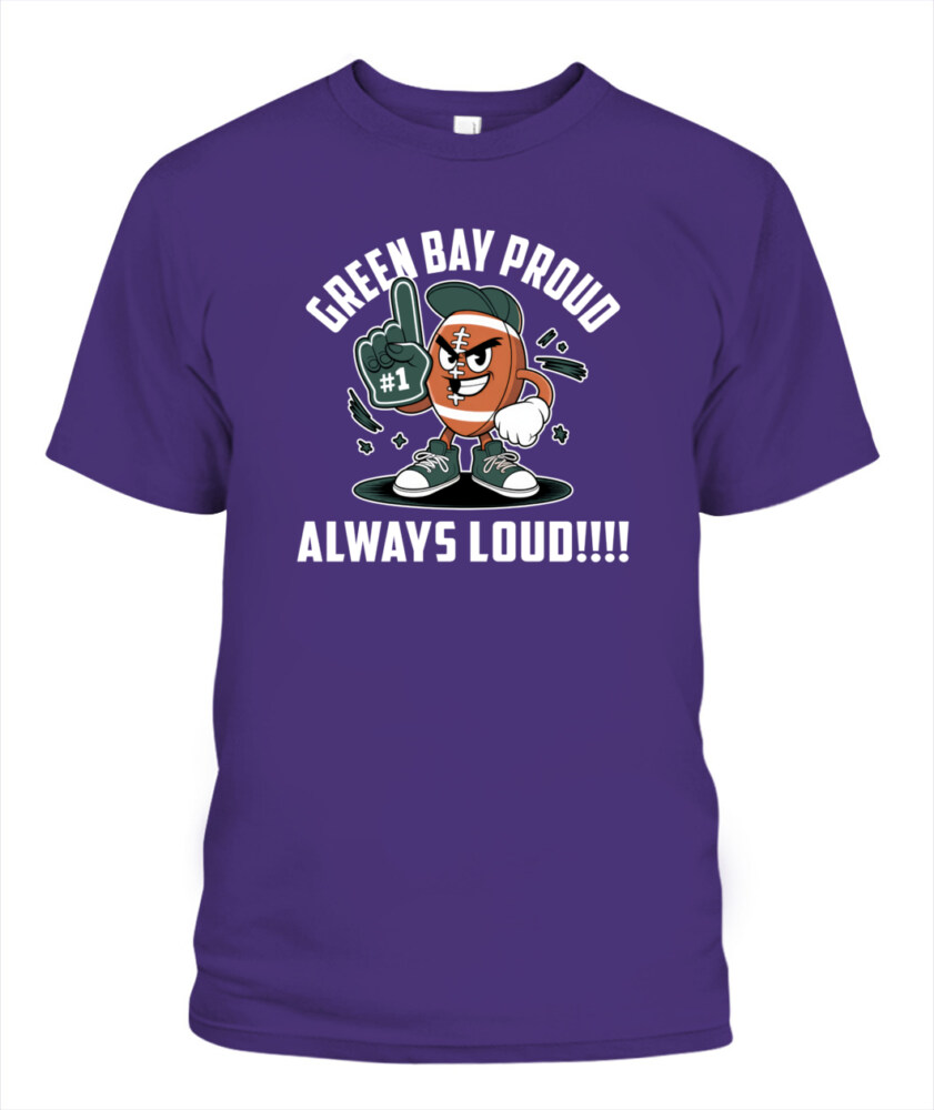 Weprintee Green Bay Proud 2D Classic Unisex T-Shirt NEW147318