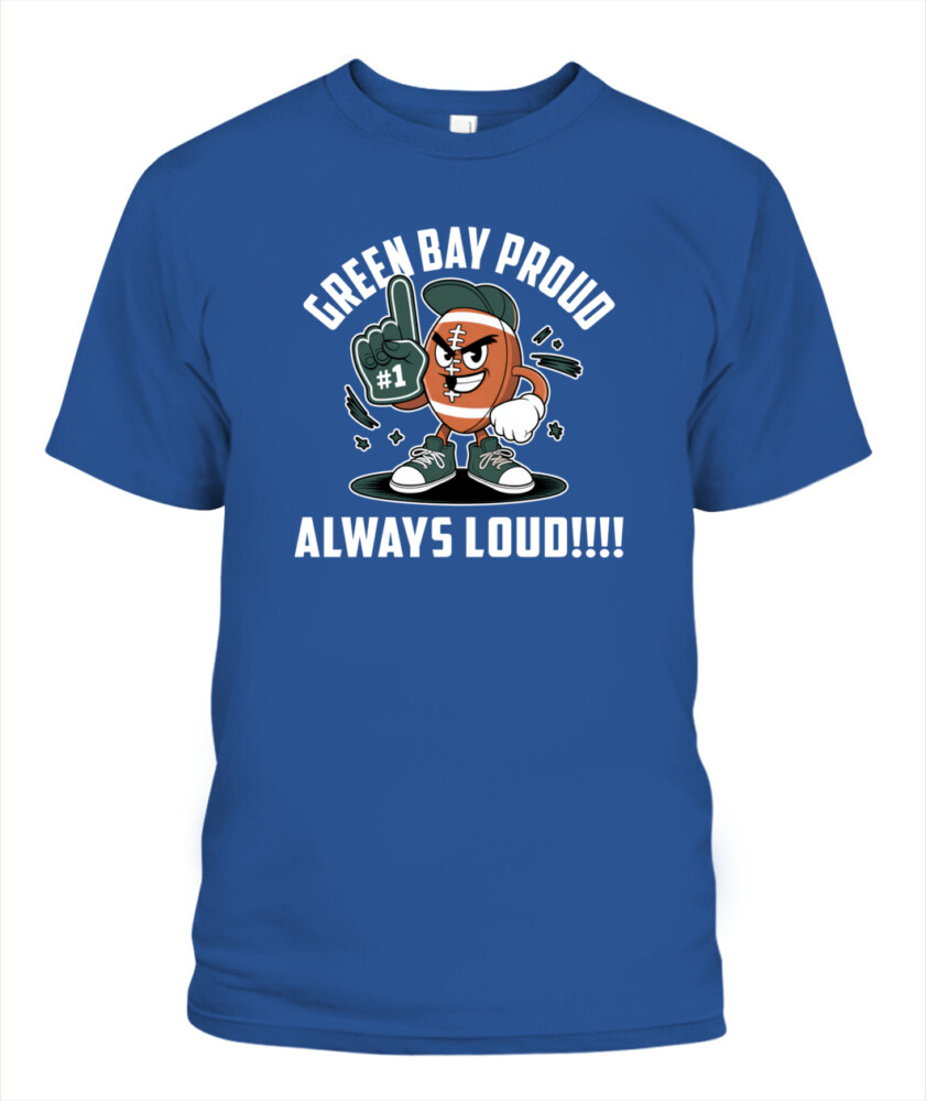 Weprintee Green Bay Proud 2D Classic Unisex T-Shirt NEW147318