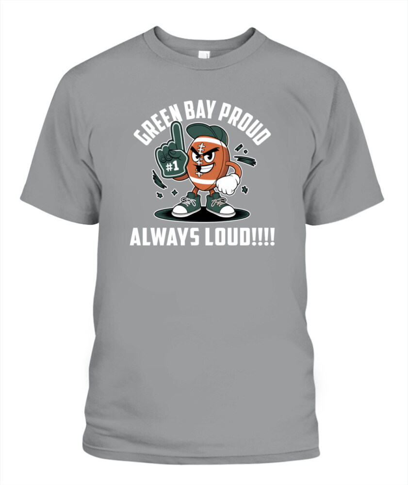 Weprintee Green Bay Proud 2D Classic Unisex T-Shirt NEW147318