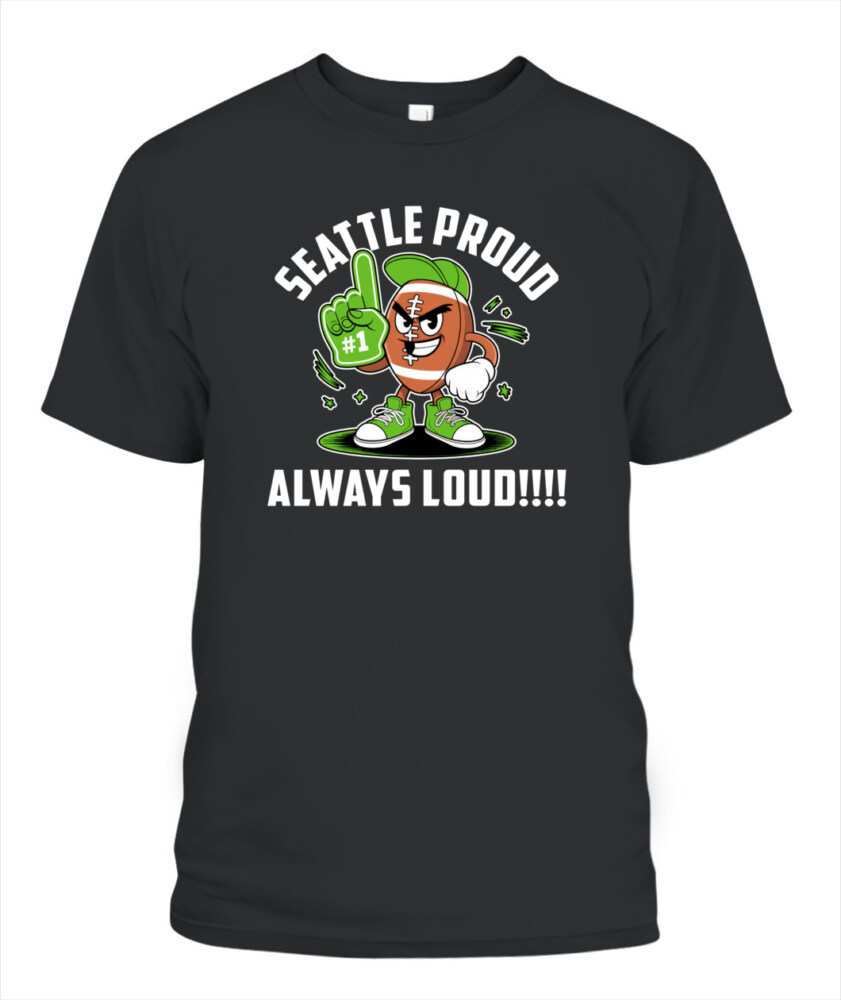 Weprintee Seattle Proud 2D Classic Unisex T-Shirt NEW147330