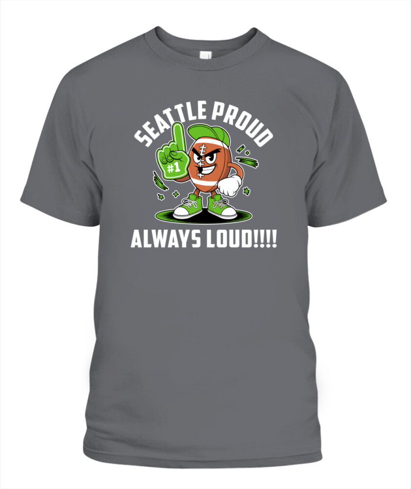 Weprintee Seattle Proud 2D Classic Unisex T-Shirt NEW147330