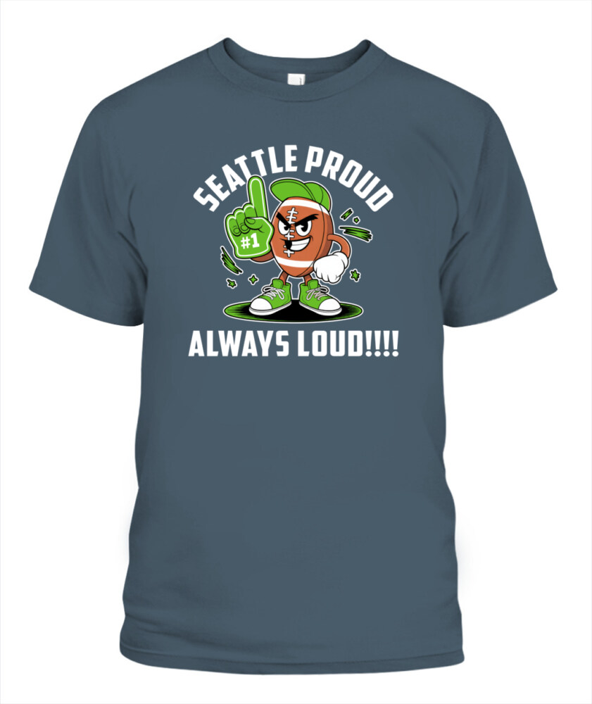 Weprintee Seattle Proud 2D Classic Unisex T-Shirt NEW147330