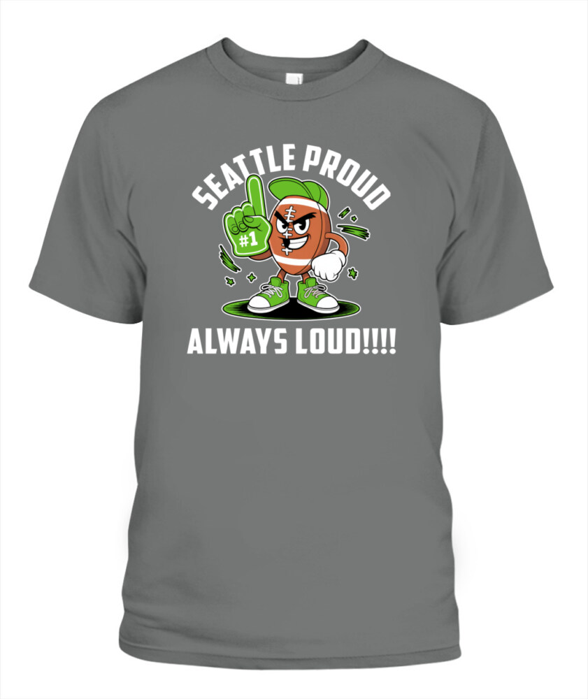 Weprintee Seattle Proud 2D Classic Unisex T-Shirt NEW147330