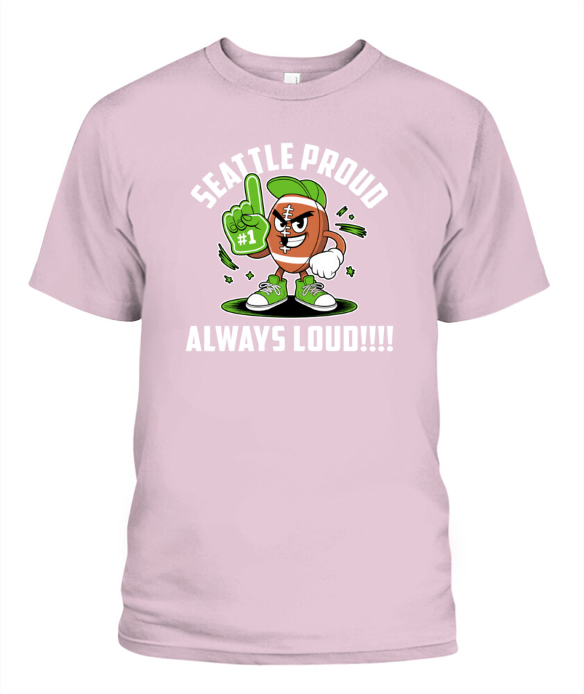 Weprintee Seattle Proud 2D Classic Unisex T-Shirt NEW147330