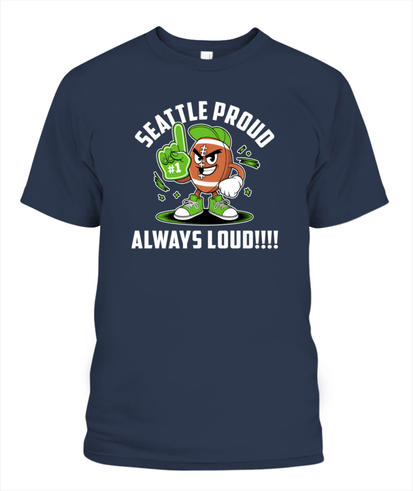 Weprintee Seattle Proud 2D Classic Unisex T-Shirt NEW147330