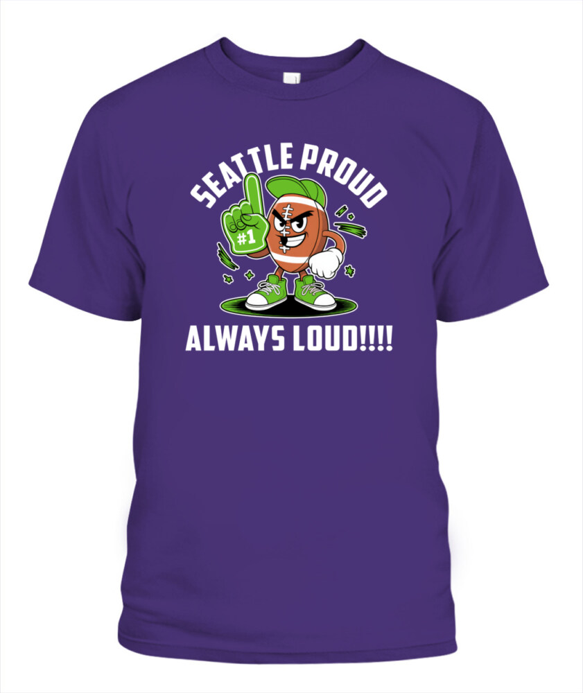 Weprintee Seattle Proud 2D Classic Unisex T-Shirt NEW147330