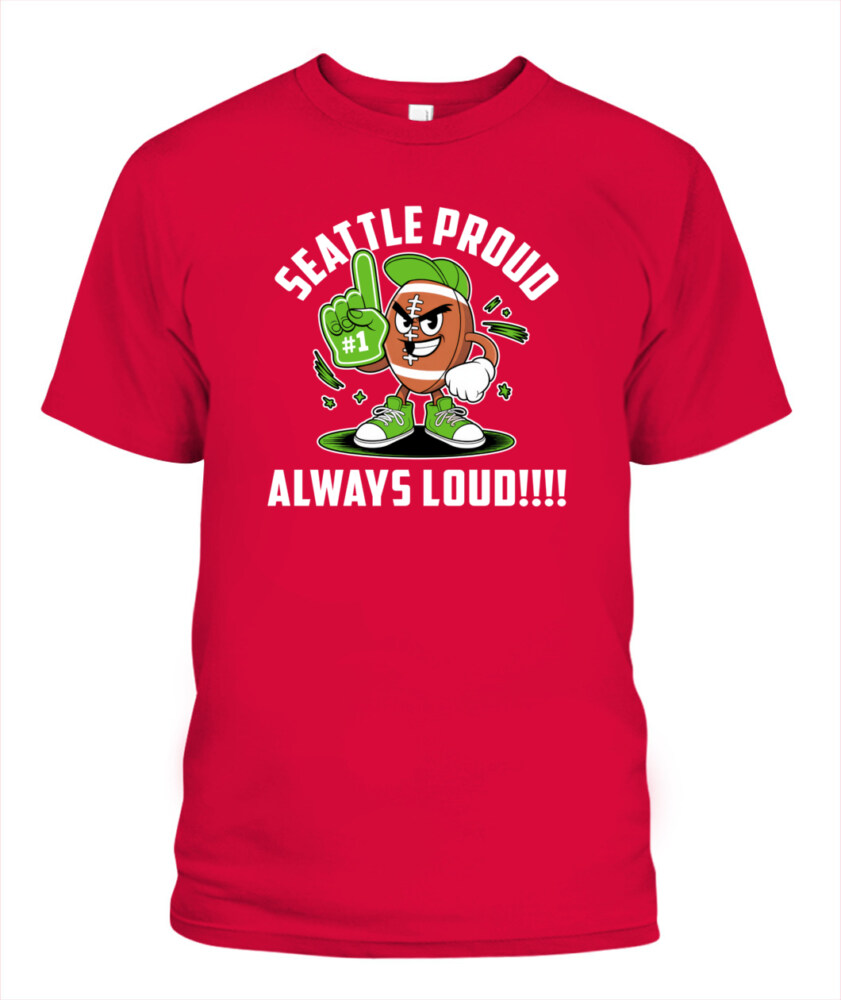 Weprintee Seattle Proud 2D Classic Unisex T-Shirt NEW147330