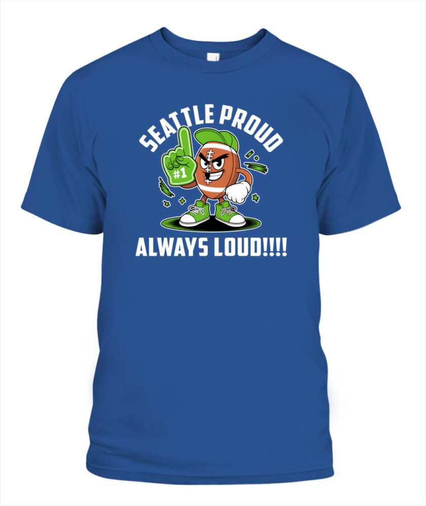 Weprintee Seattle Proud 2D Classic Unisex T-Shirt NEW147330