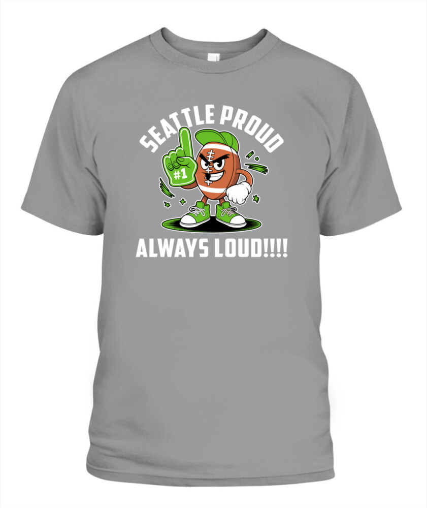 Weprintee Seattle Proud 2D Classic Unisex T-Shirt NEW147330