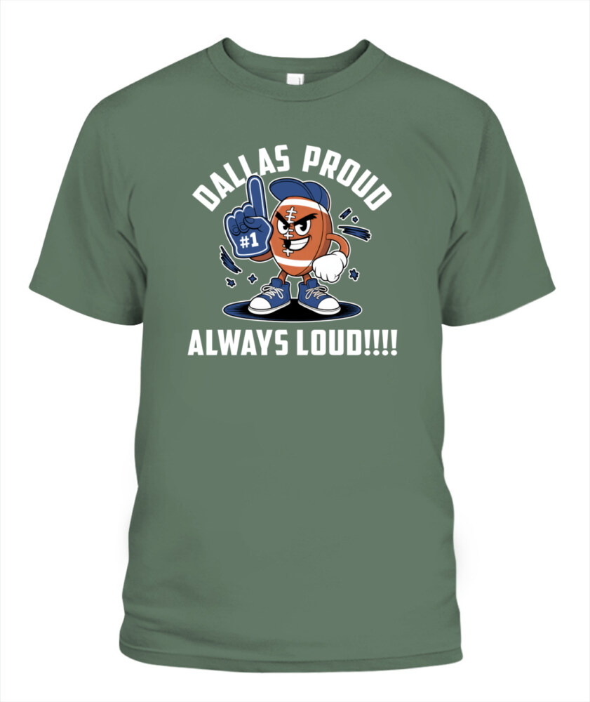 Weprintee Dallas Proud 2D Classic Unisex T-Shirt NEW147301