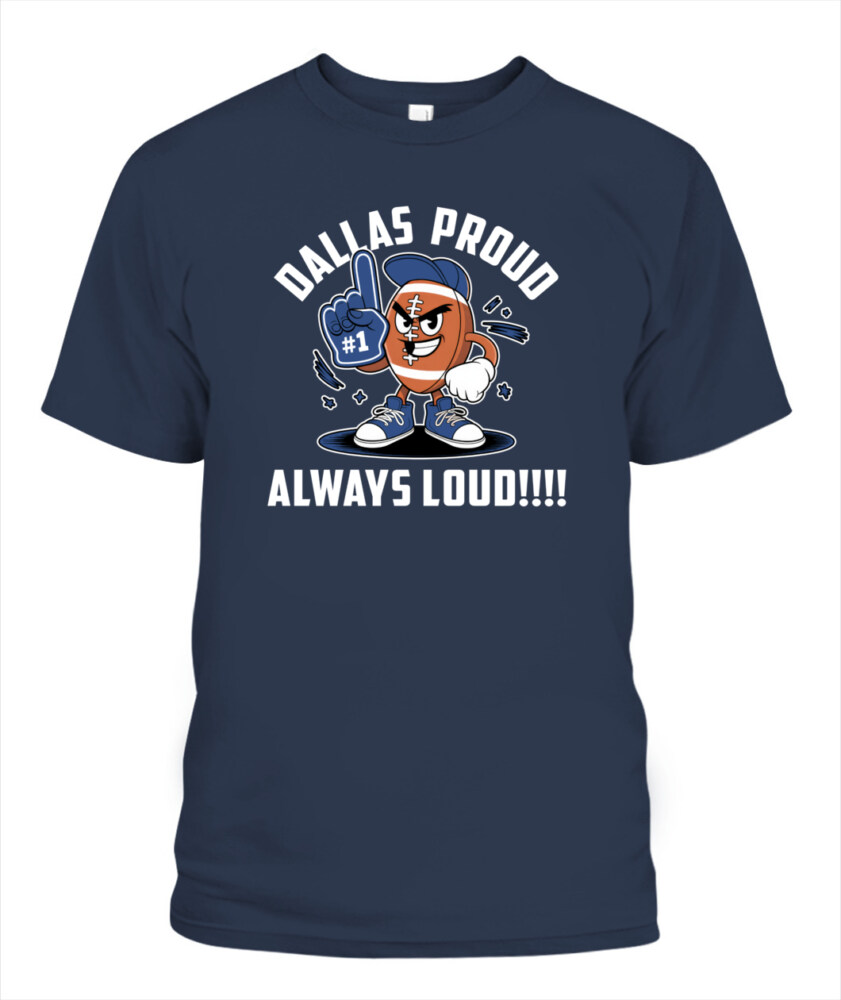 Weprintee Dallas Proud 2D Classic Unisex T-Shirt NEW147301