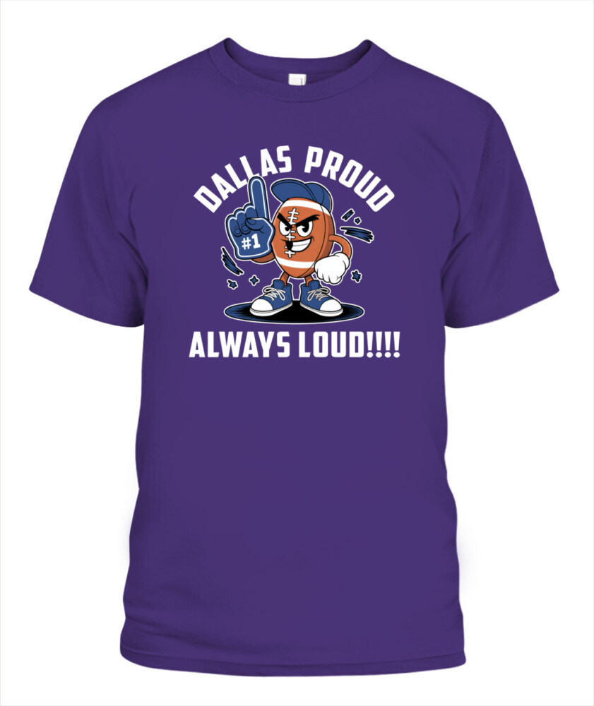 Weprintee Dallas Proud 2D Classic Unisex T-Shirt NEW147301