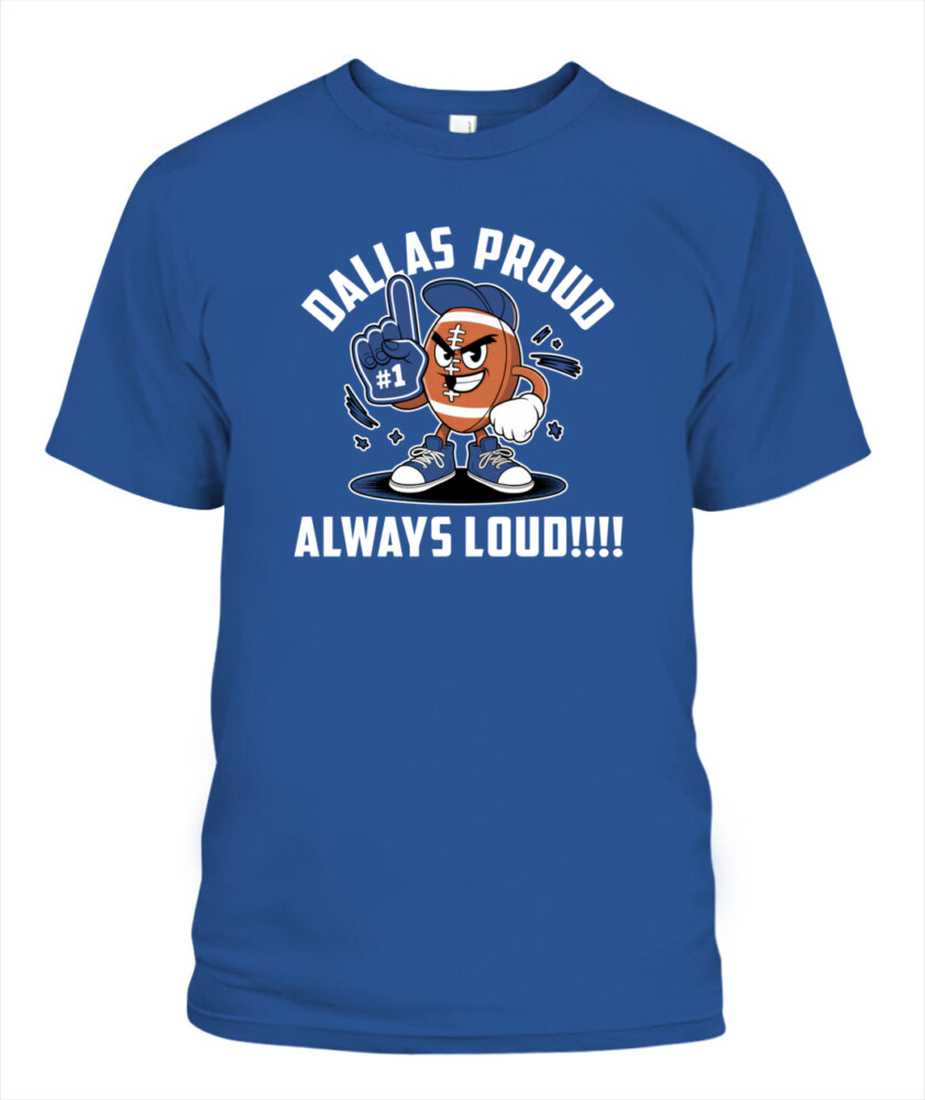 Weprintee Dallas Proud 2D Classic Unisex T-Shirt NEW147301