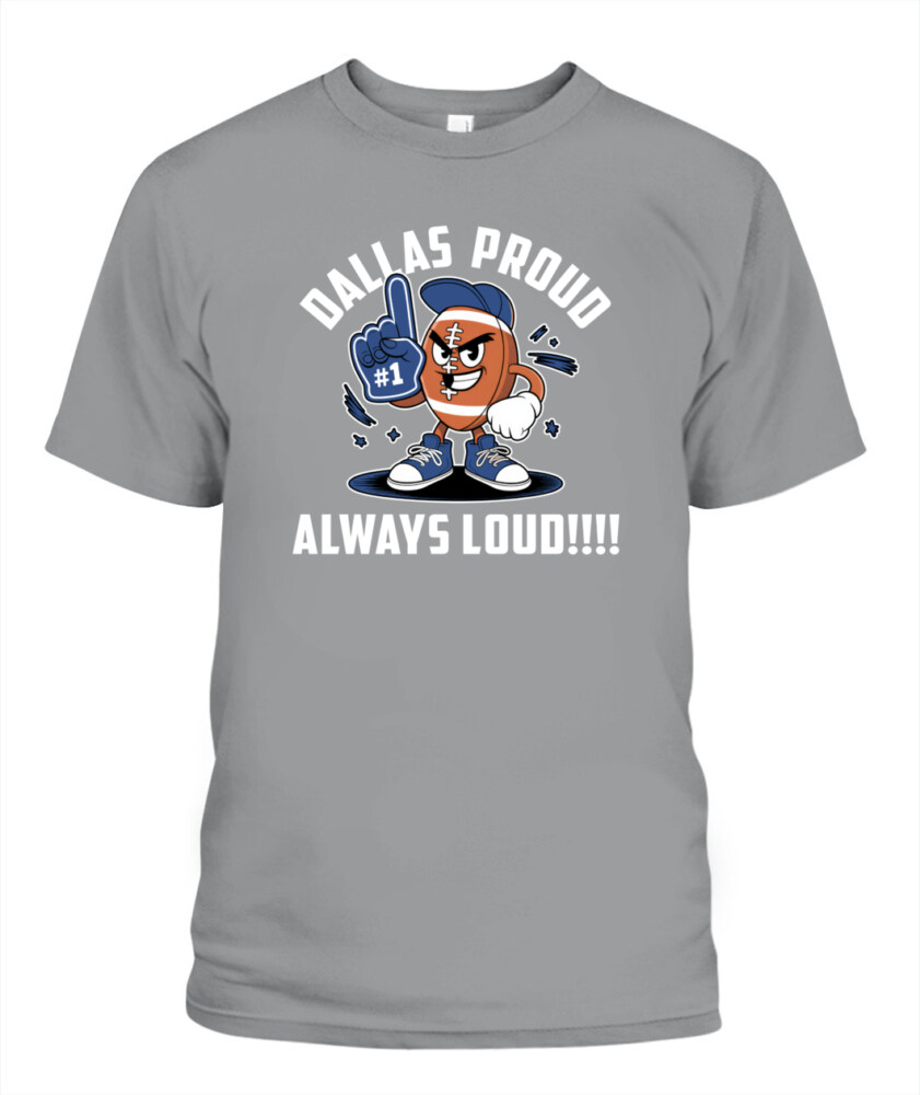 Weprintee Dallas Proud 2D Classic Unisex T-Shirt NEW147301