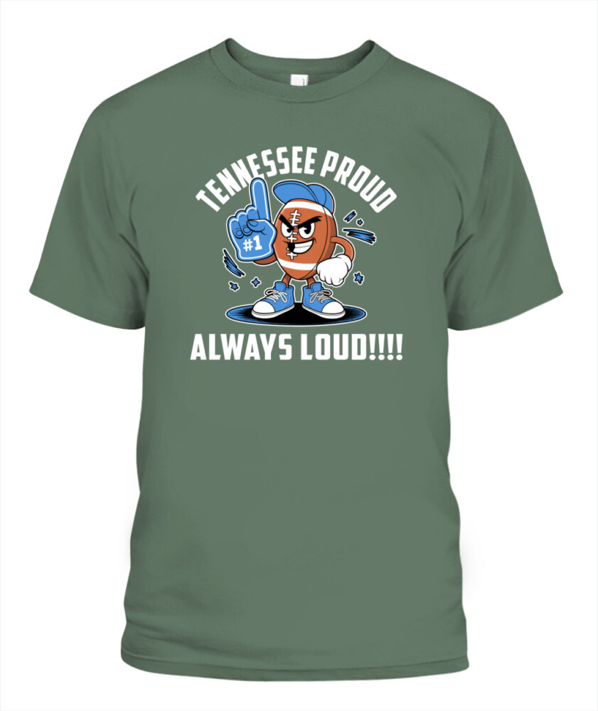 Weprintee Tennessee Proud 2D Classic Unisex T-Shirt NEW147315