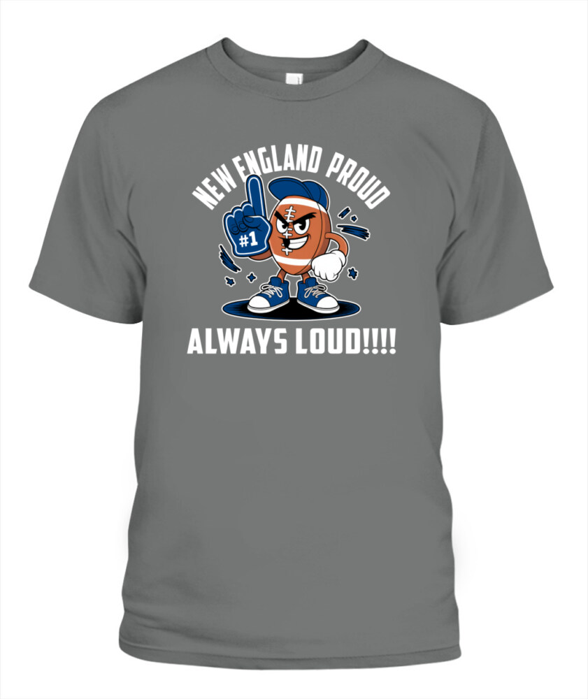 Weprintee New England Proud 2D Classic Unisex T-Shirt NEW147305