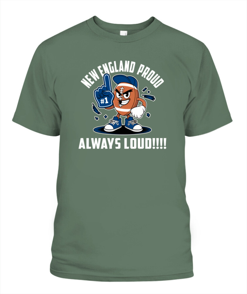 Weprintee New England Proud 2D Classic Unisex T-Shirt NEW147305