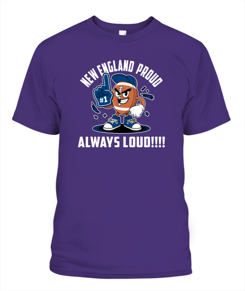 Weprintee New England Proud 2D Classic Unisex T-Shirt NEW147305