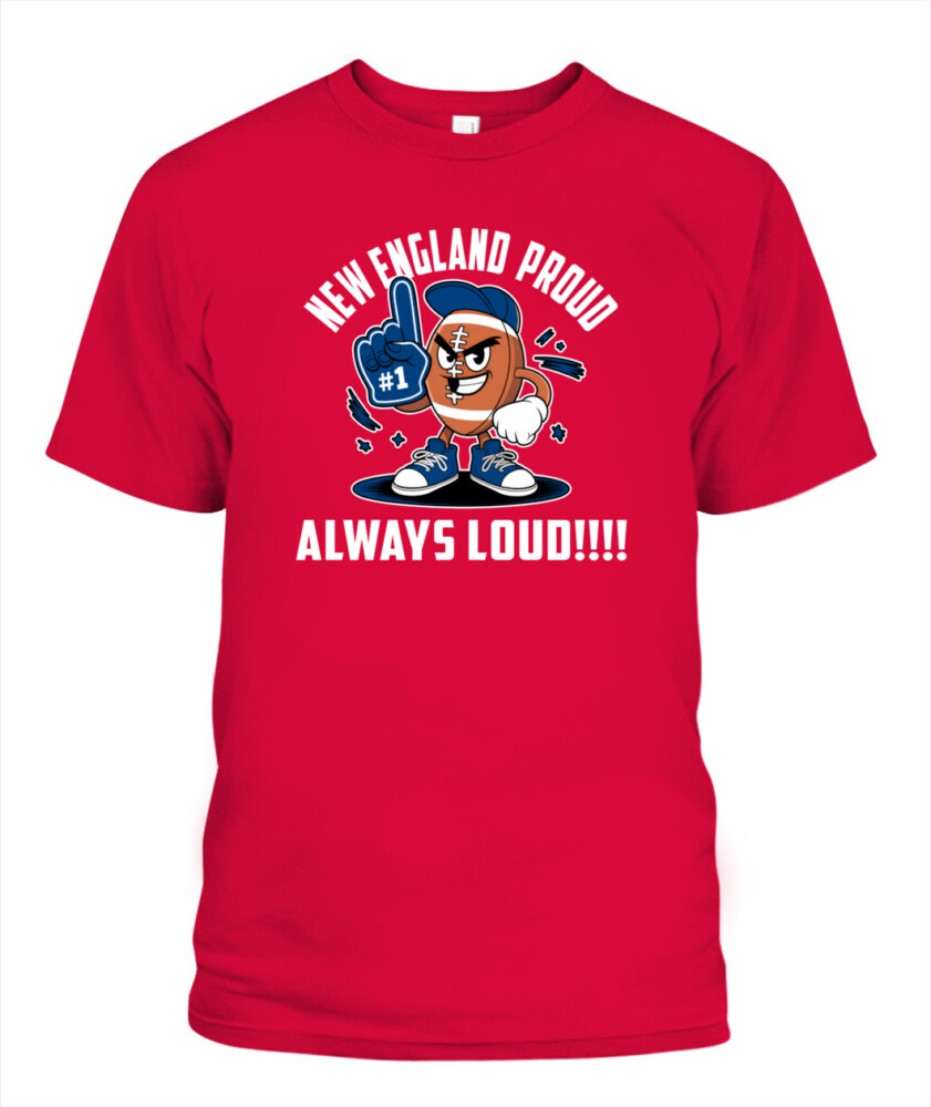 Weprintee New England Proud 2D Classic Unisex T-Shirt NEW147305