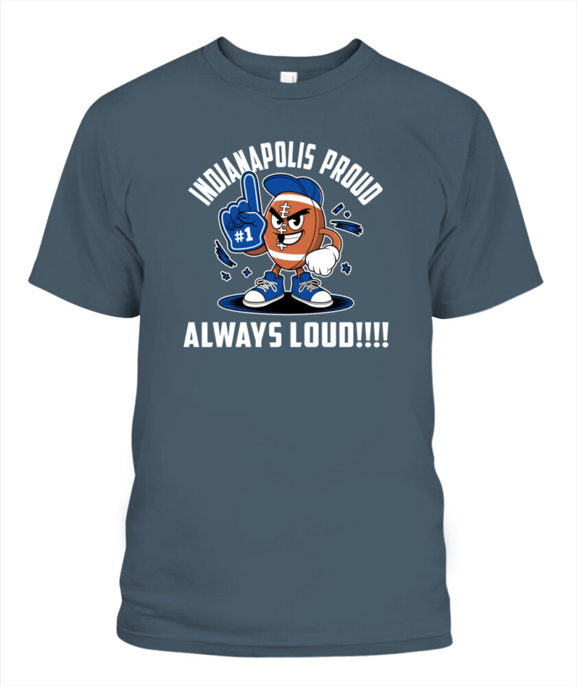 Weprintee Indianapolis Proud 2D Classic Unisex T-Shirt NEW147303