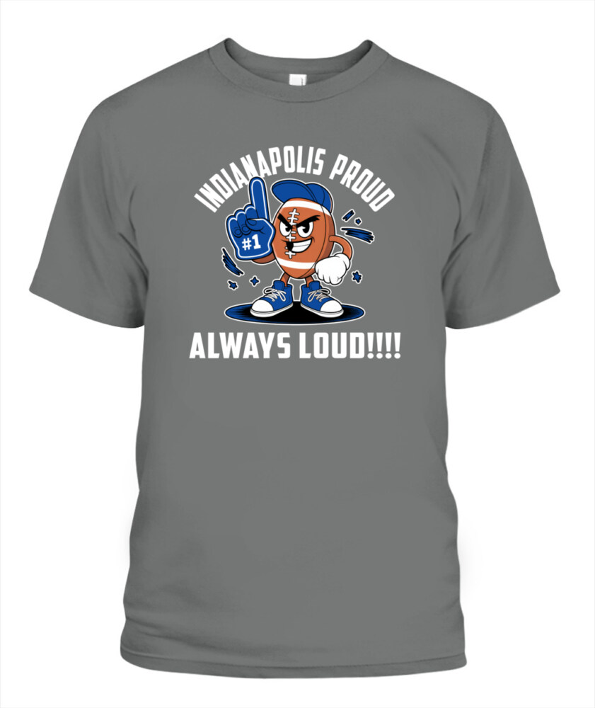 Weprintee Indianapolis Proud 2D Classic Unisex T-Shirt NEW147303