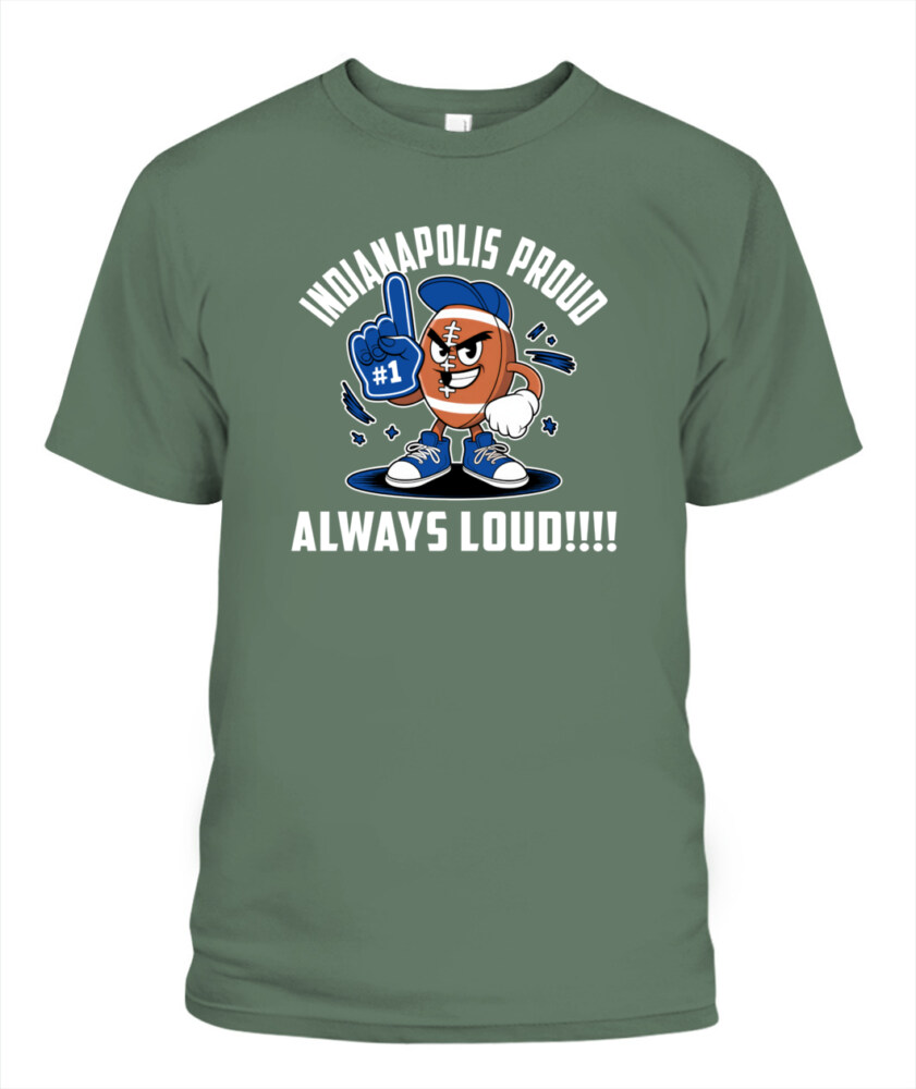 Weprintee Indianapolis Proud 2D Classic Unisex T-Shirt NEW147303