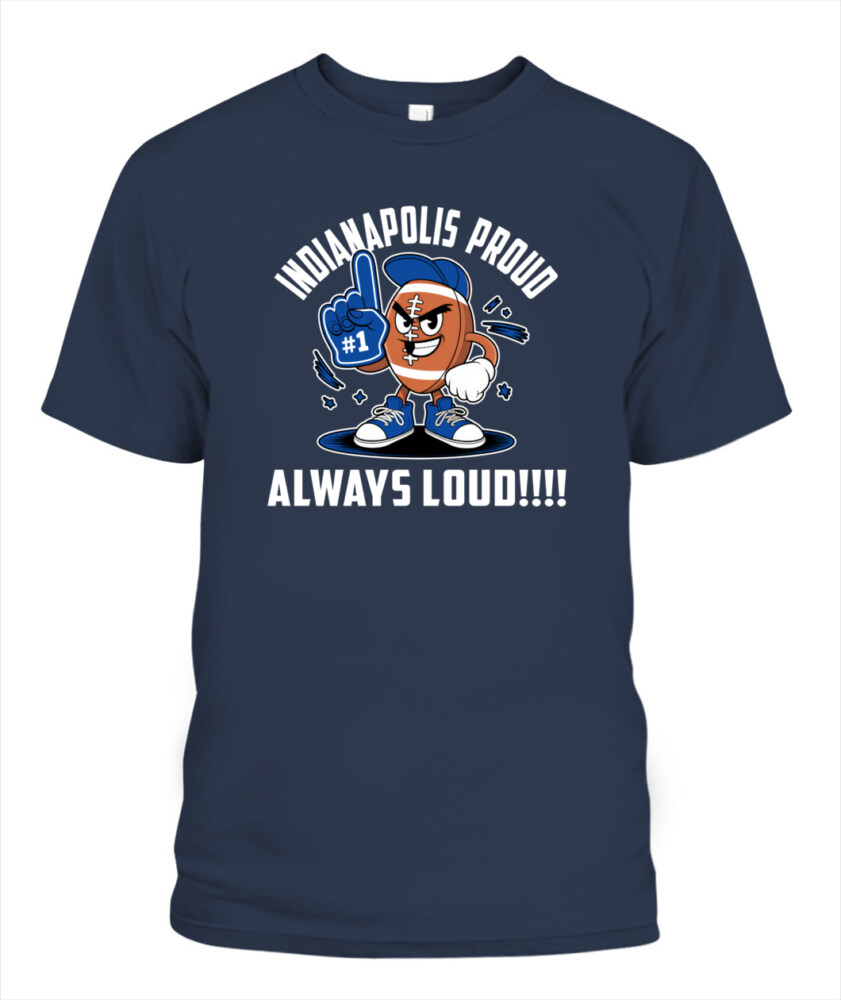Weprintee Indianapolis Proud 2D Classic Unisex T-Shirt NEW147303